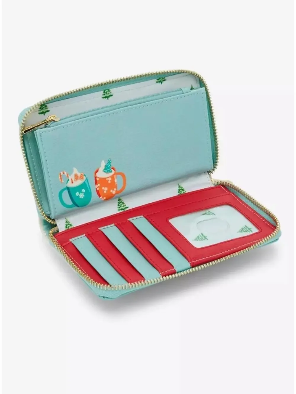 Disney Mickey & Friends Skiing Wallet w/Cardholder
